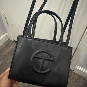 Telfar Black Mini Bag